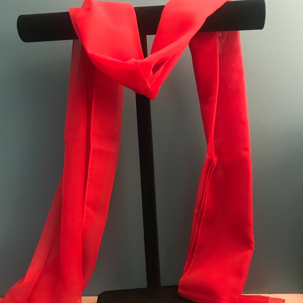 SHEER POLYESTER SCARFS